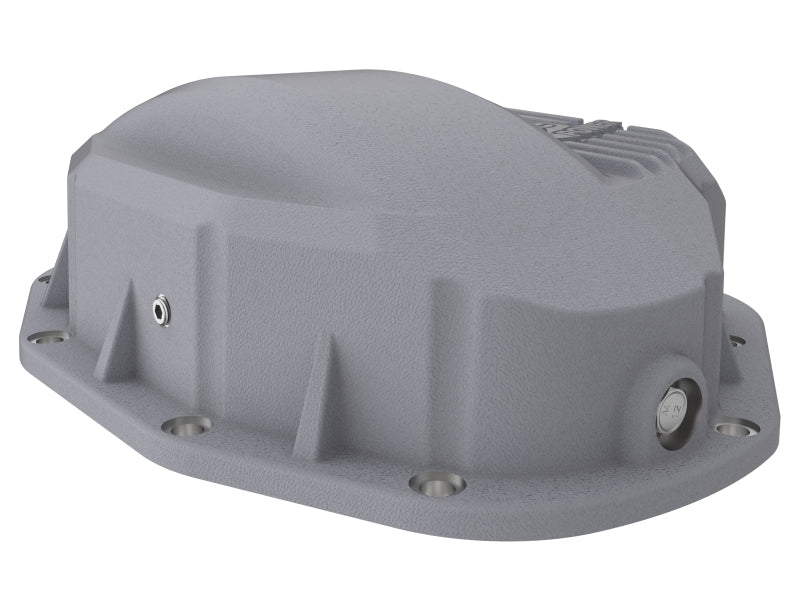 afe Rear Differential Cover (Raw; Street Series); Dodge Diesel Trucks 94-02 L6-5.9L (td) - 46-70030