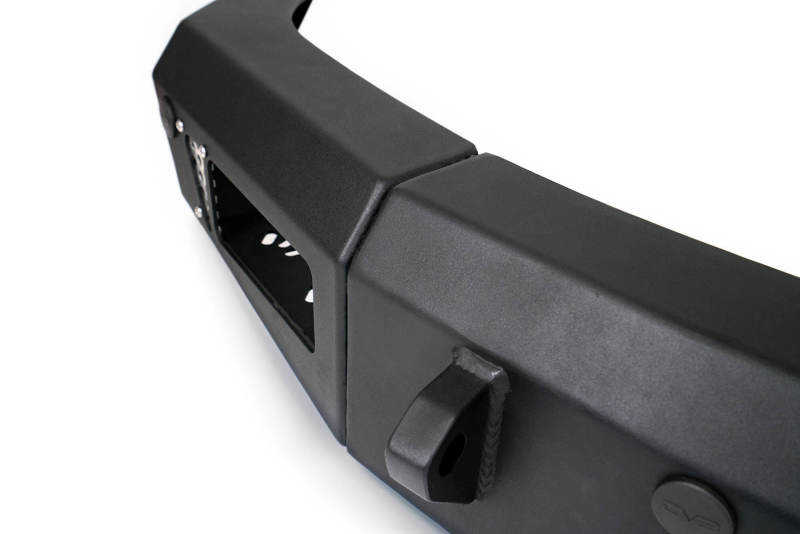 DV8 Offroad 2021+ Ford Bronco Bumper- Accommodates 20in Dual Row Light Bar &amp; (4) 3in Pod Light Mount - FBBR-03