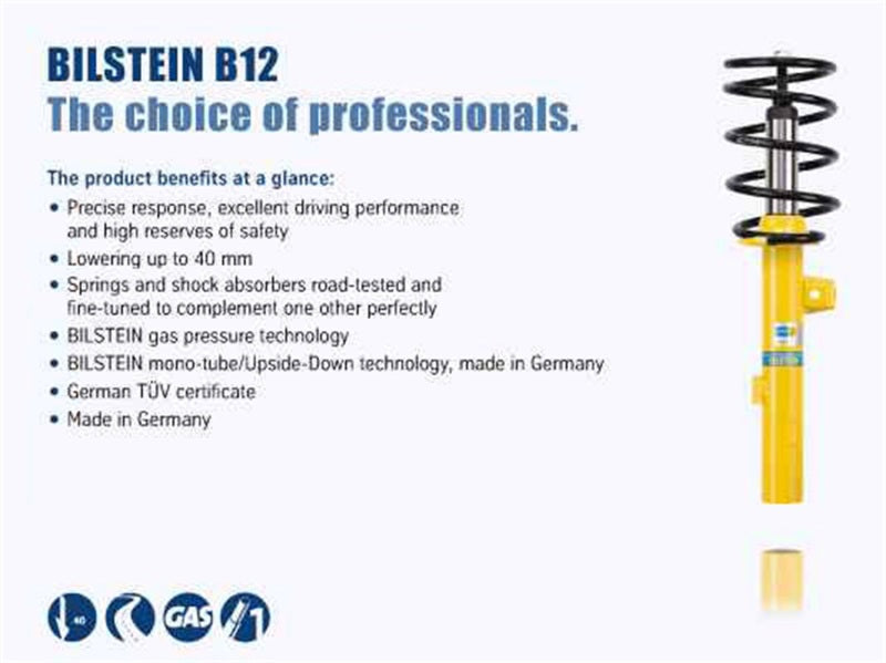 Bilstein B12 2009 Nissan 350Z Touring Front and Rear Suspension Kit - 46-190529