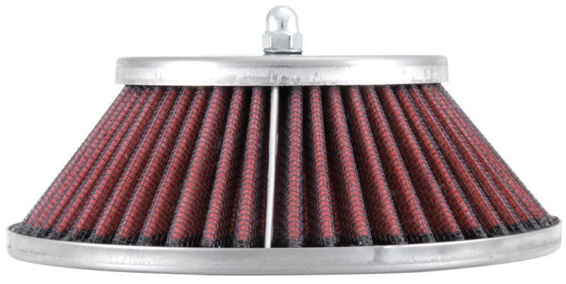 K&N Custom Racing Assembly - Round Tapered - Red 1.375in Neck Flange - 2.25in Over Height - 56-9320