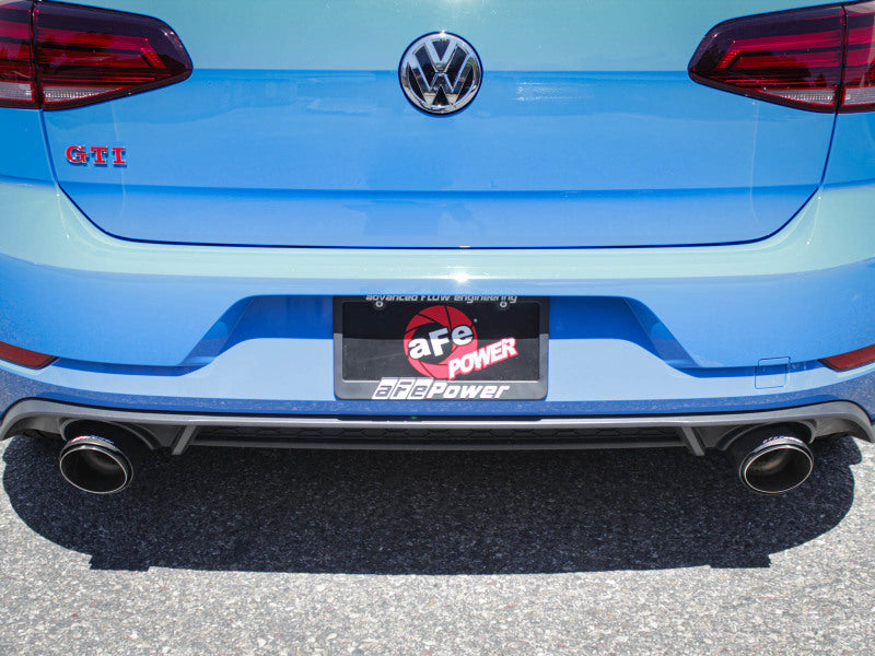 aFe 18-20 VW GTI (MK7.5) 2.0L MACH Force-Xp 3in to 2.5in 304 SS Axle-Back Exhaust System- Carb. Tips - 49-36421-C