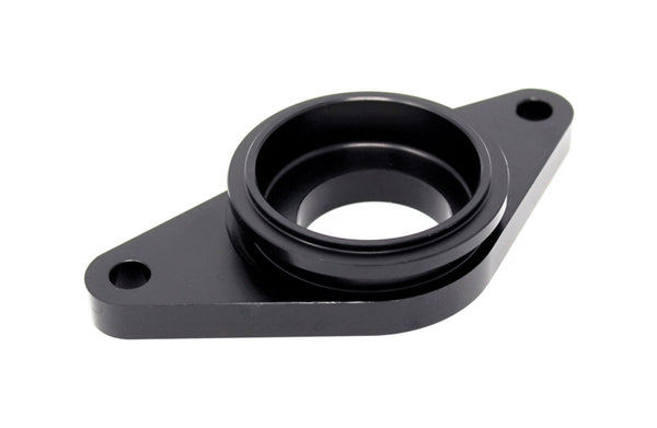 Torque Solution Tial Black Blow Off Valve Adapter: 02-07 Subaru WRX / 04-18 STI - TS-SU-TIAL-BK for 2008-2021 Subaru WRX STI