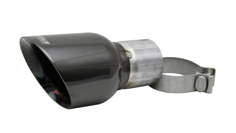 Corsa Single Universal 3.0in Inlet / 4.5in Outlet Black PVD Pro-Series Tip Kit - TK009BLK