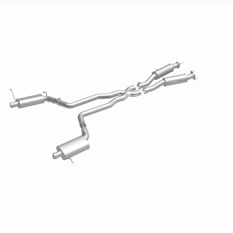 MagnaFlow 12 Jeep Grand Cherokee V8 6.4L Dual Split Rear Exit Stainless Cat Back Performance Exhaust - 15064