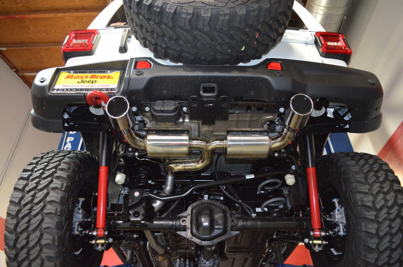 Injen 18-25 Jeep Wrangler JL L4-2.0L Turbo / V6-3.6L SS Axle-back Exhaust - Polished - SES5005P