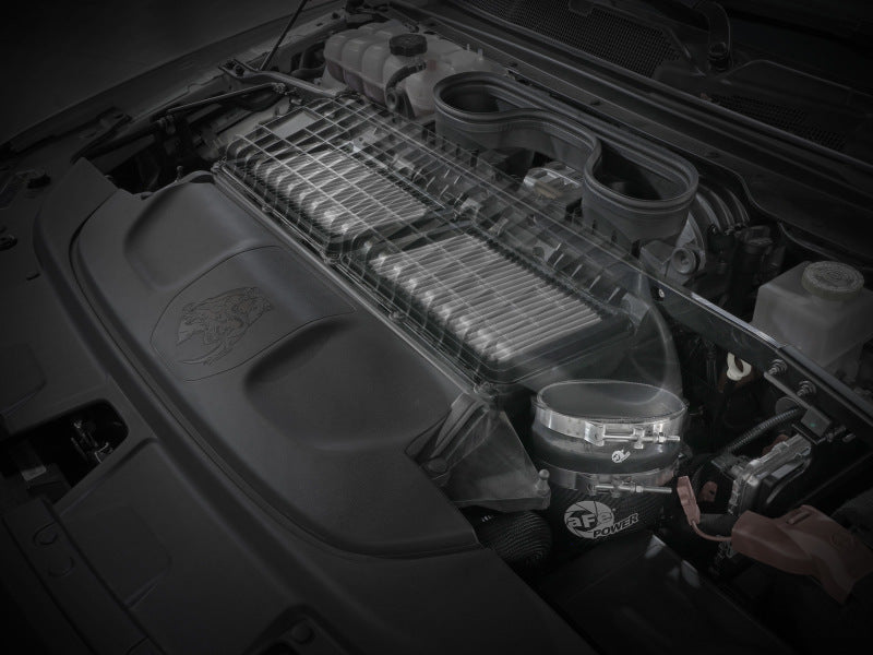 aFe Super Stock Carbon Fiber Pro Dry S Induction System 2021 RAM 1500 TRX V8-6.2L SC - 55-10014DC