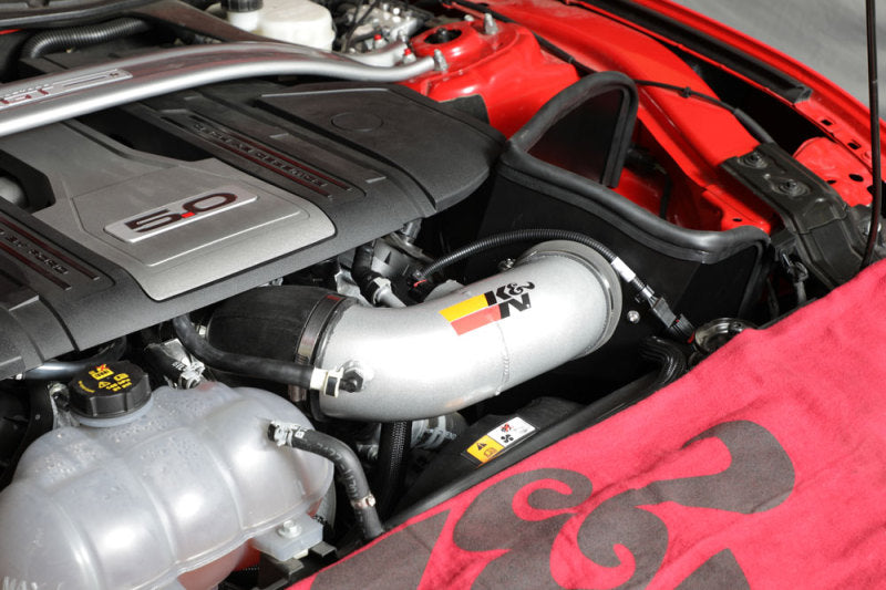 K&N 2018 Ford Mustang GT V8 5.0L F/I Typhoon Air Intake - 69-3540TP