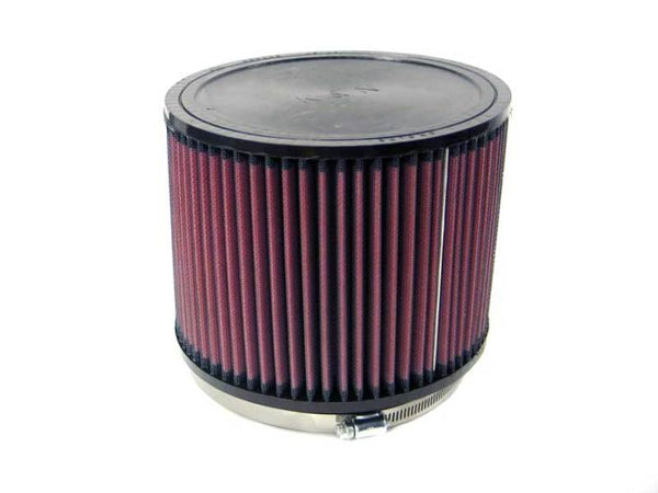 K&N Universal Rubber Filter 6in FLange ID / 7.5in OD / 6in Height / Round Straight - RU-3060 by K&N Engineering - front view