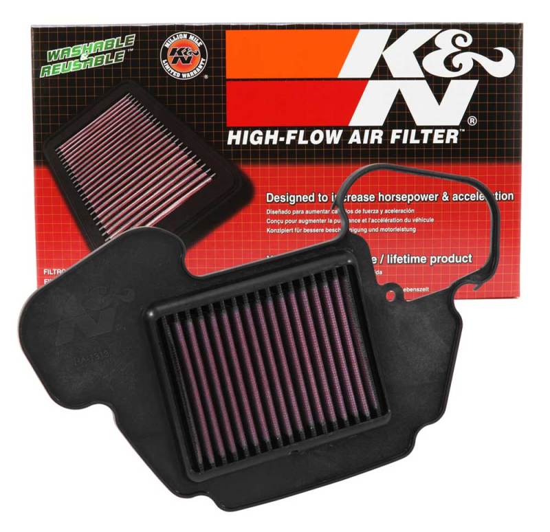 K&N 2013-2015 Honda Grom 125/MSX125 Air Filter - HA-1313