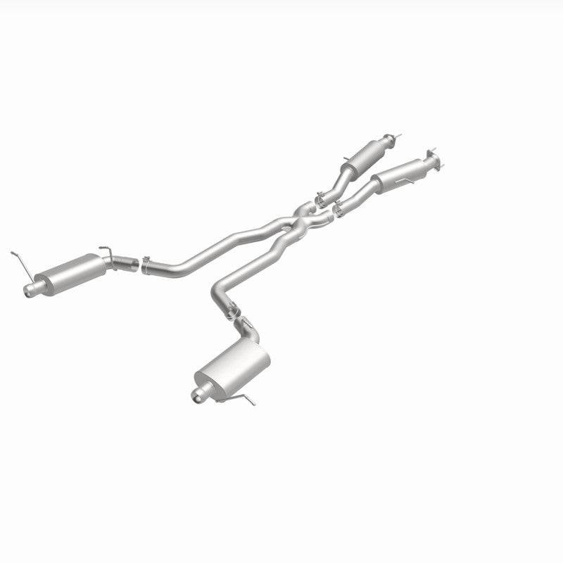 MagnaFlow 12 Jeep Grand Cherokee V8 6.4L Dual Split Rear Exit Stainless Cat Back Performance Exhaust - 15064