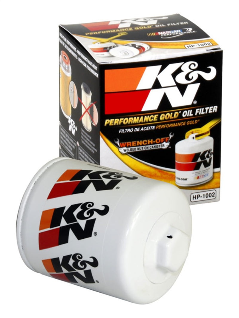 K&amp;N Performance Gold Oil Filter - HP-1002