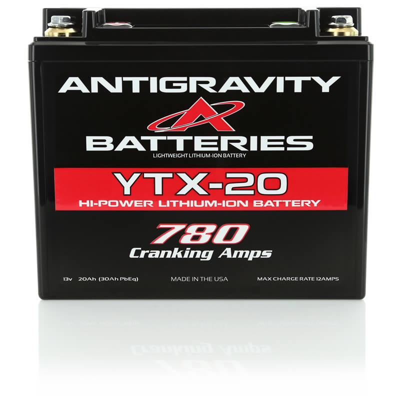 Antigravity YTX20 Lithium Battery 32 Ah 780 CA Right Terminal