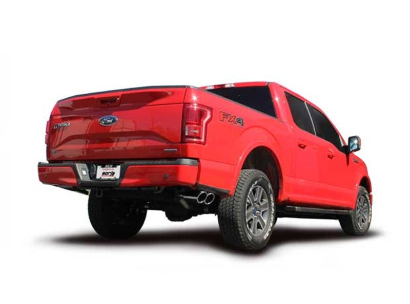 Borla 15-16 Ford F-150 3.5L EcoBoost Ext. Cab Std. Bed Catback Exhaust S-Type Truck Side Exit - 140618
