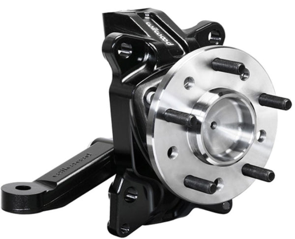 Wilwood Spindle Kit Pair w/ Hub & Steering Arm 63-70 C10 Pickup 2.50in Drop - 831-14201 by Wilwood
