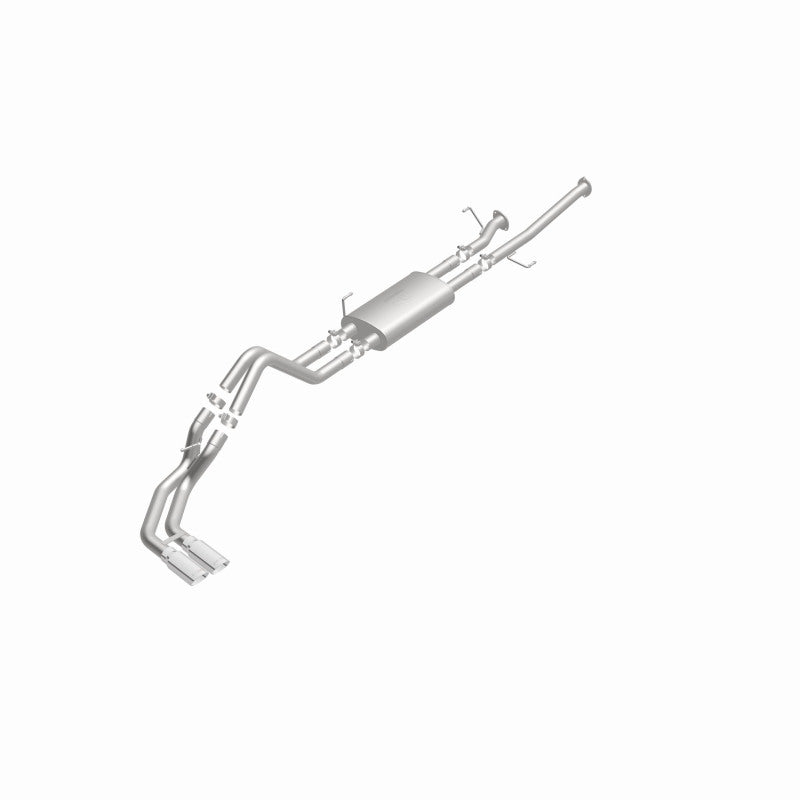 MagnaFlow 14 Toyota Tundra V8 4.6L/5.7L Stainless C/b Exhaust Dual same side pass. rear tire - 15306