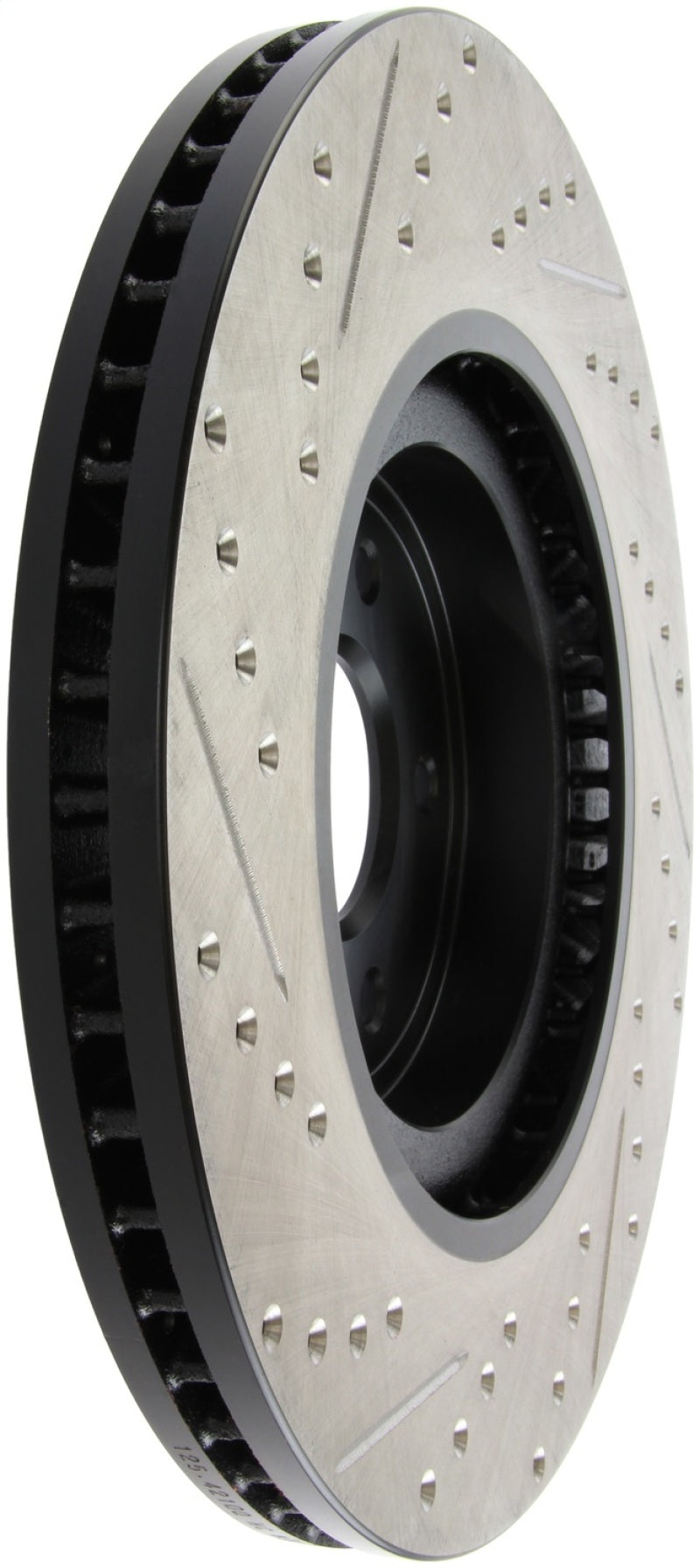 StopTech Infiniti G37 / Nissan 370Z SportStop Slotted &amp; Drilled Front Left Rotor - 127.42100L