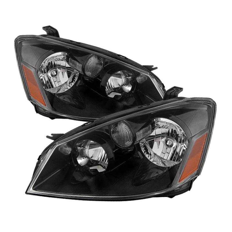 Xtune Nissan Altima 05-06 Halogen Model Only OEM Style Headlights Black HD-JH-NA05-OE-BK - 9030000