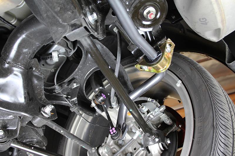 Progress Tech 09-14 Acura TSX/08-17 Accord Rear Sway Bar (Tubular 28.5mm - Adj) Incl Bushing Brkts - 62.0107