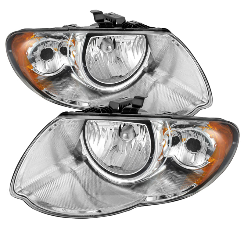 Xtune Chrysler Town &amp; Country 05-07 Crystal Headlights Chrome HD-JH-CHRTC05-AM-C - 9025280