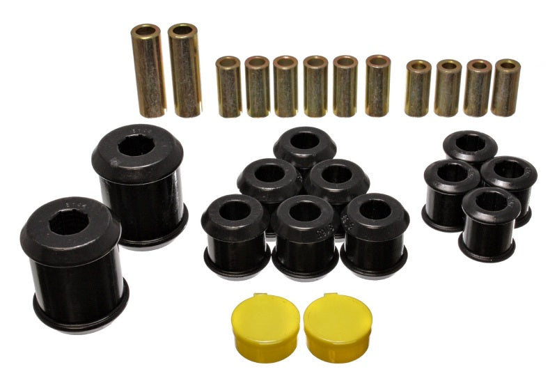 Energy Suspension 95-99 Mitsubishi Eclipse FWD/AWD Black Rear Control Arm Bushing Set - 5.3119G