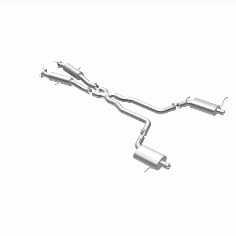 MagnaFlow 12 Jeep Grand Cherokee V8 6.4L Dual Split Rear Exit Stainless Cat Back Performance Exhaust - 15064