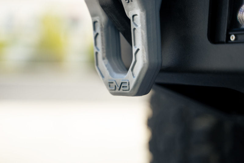 DV8 Offroad Elite Series D-Ring Shackles - Pair (Gray) - UNSK-01GR