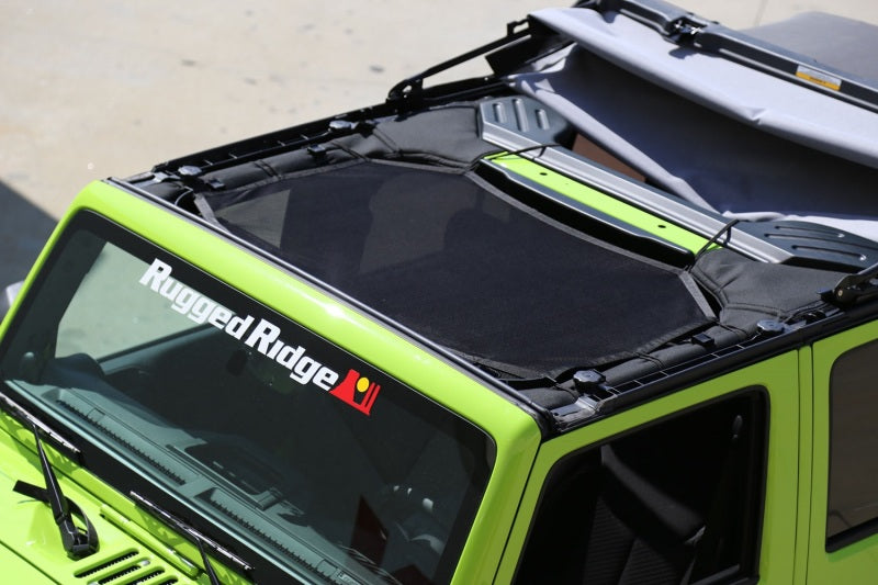 Rugged Ridge Eclipse Sun Shade Front 07-18 Jeep Wrangler JK - 13579.04