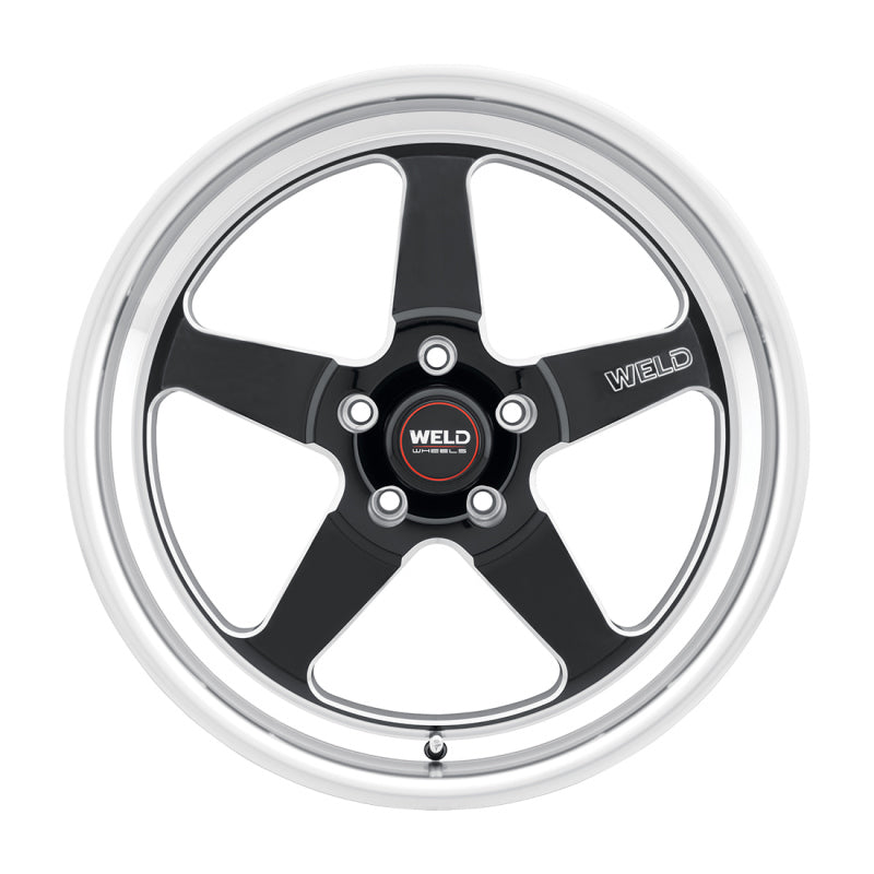 Weld S106 20x9.5 Ventura 6 6x135 ET28 BS6.375 Gloss BLK MIL DIA 87.1 - S10609589P28