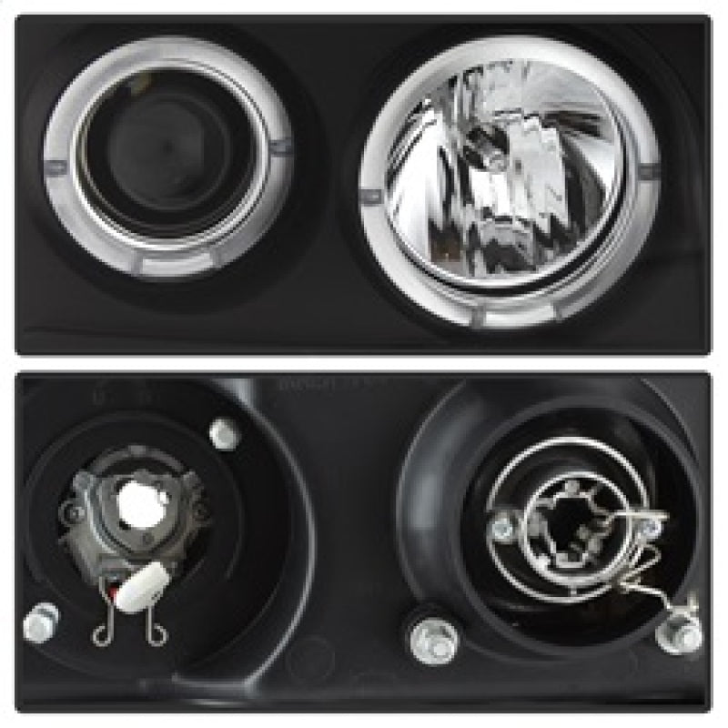Spyder GMC Sierra 1500/GMC Sierra Denali 08-13 Projector LED Halo- LED Blk PRO-YD-GS07-HL-BK - 5010605