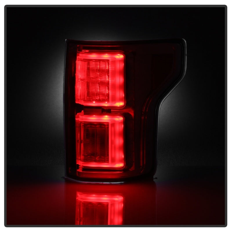 Spyder 18-19 Ford F-150 (W/O Blind Spot Sensor) LED Tail Lights - Chrome (ALT-YD-FF15018-LED-C) - 5085658