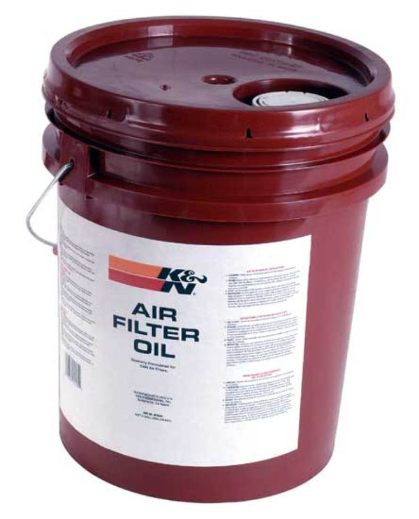 K&N 5 Gallon Air Filter Oil - 99-0555 by K&N Engineering - front view