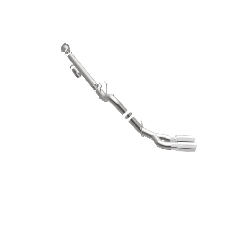 MagnaFlow 08-17 Ford F-250/F-350/F-450 4.6L/6.7 DPF-Back SS 4in Dual Single Passenger Side Rear Exit - 17873