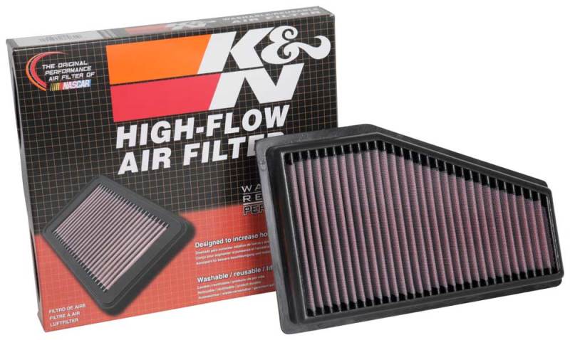 K&N 2019 Jeep Cherokee L4-2.4L V6-3.2L F/I Replacement Drop In Air Filter - 33-5089