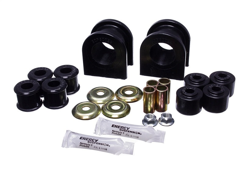 Energy Suspension 89-11 Ford F53 Motorhome Black 36mm Rear Sway Bar Bushing Set - 40.5023G by Energy Suspension - angle view