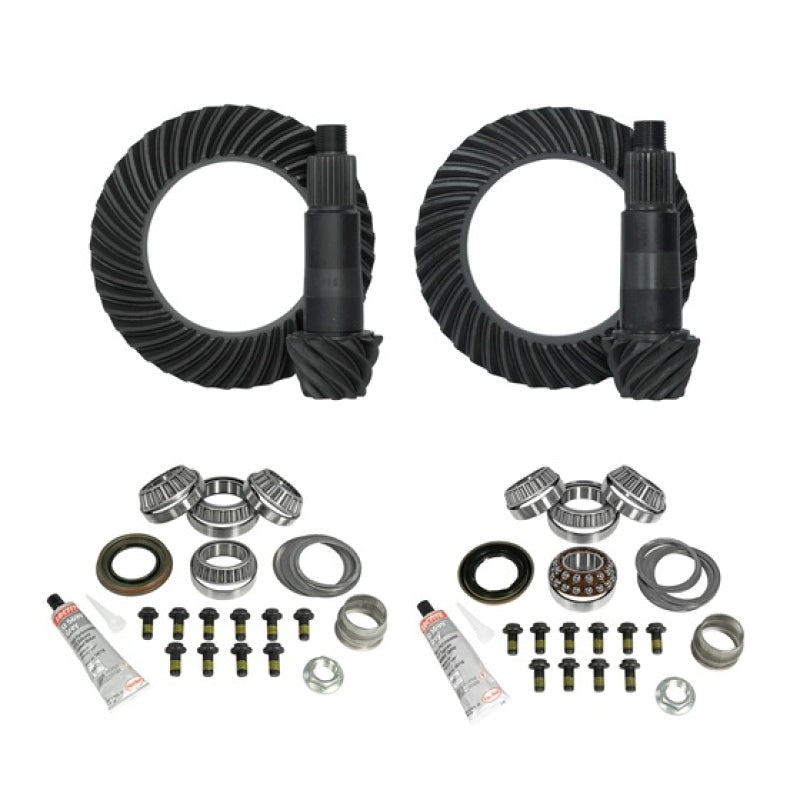 Yukon Gear &amp; Install Kit Package for Jeep Rubicon JL/JT w/D44 Front &amp; Rear in a 4.56 Ratio - YGK067