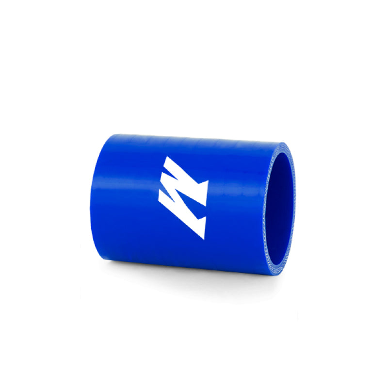 Mishimoto 2.0in Straight Coupler - Blue - MMCP-2SBL by Mishimoto - rear view