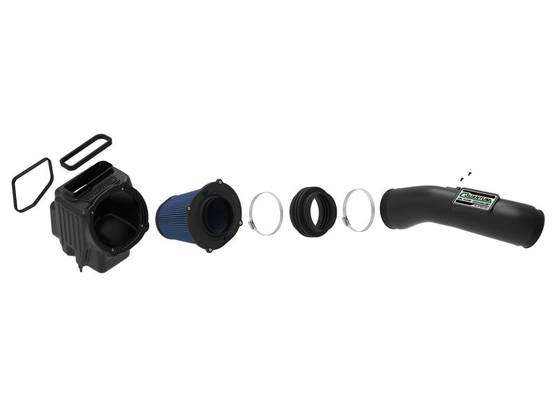 aFe Quantum Pro 5R Cold Air Intake System 17-18 GM/Chevy Duramax V6-6.6L L5P - Oiled - 53-10007R