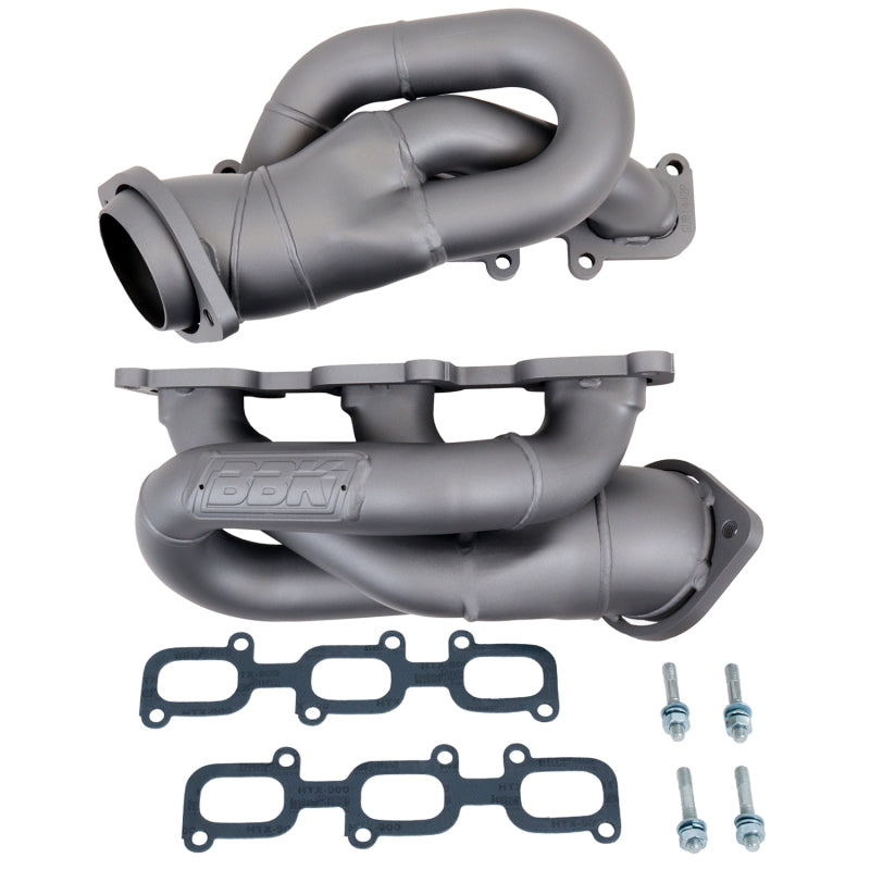 BBK 11-15 Mustang 3.7 V6 Shorty Tuned Length Exhaust Headers - 1-5/8 Titanium Ceramic - 1442