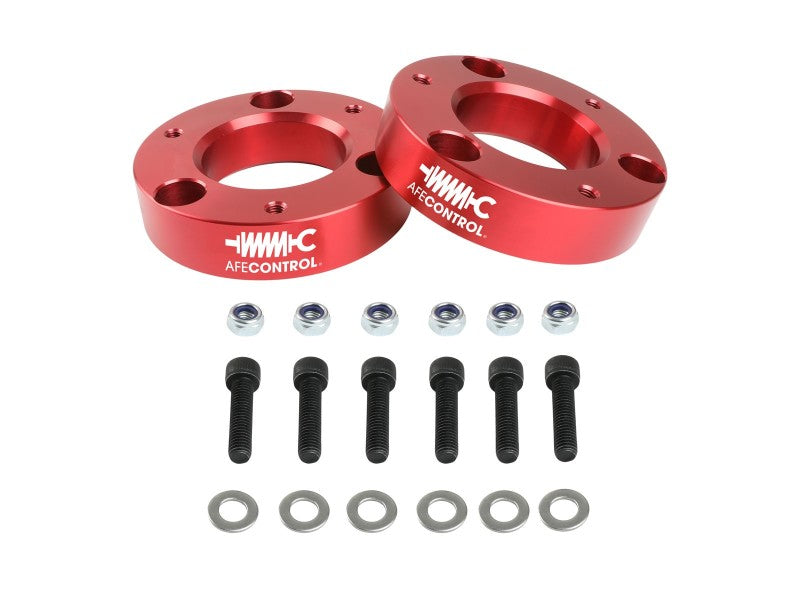aFe CONTROL 2.0 IN Leveling Kit 04-21 Ford F-150 - Red - 416-30T001-R