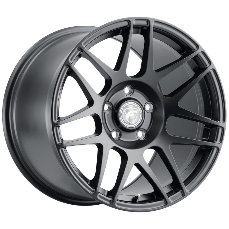 Forgestar F14 Drag 18x8.0 / 5x120 BP / ET15 / 5.125in BS Satin Black Wheel - F17288022P15