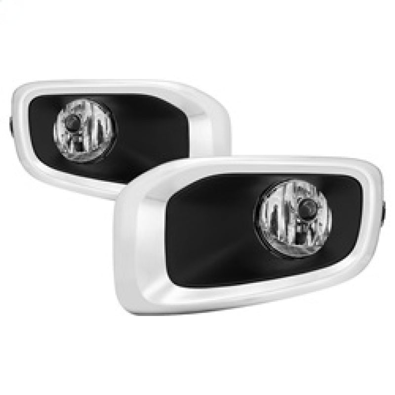 Spyder 15-17 Jeep Renegade OEM Fog Lights w/Switch &amp; Cover - Clear (FL-JREN-T-C) - 5085023