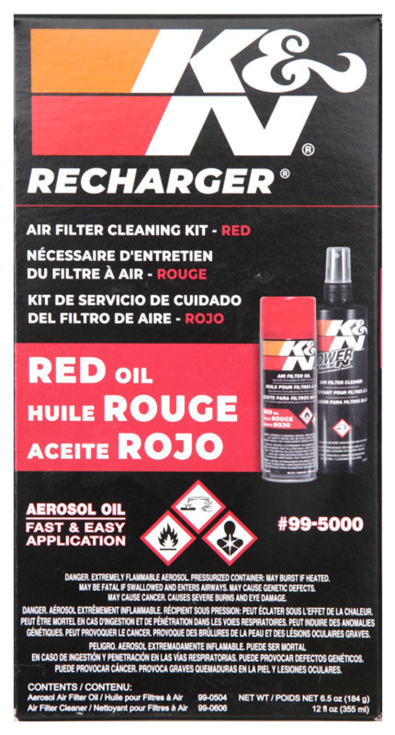 K&amp;N Aerosol Oil Recharger Service Kit - 99-5000