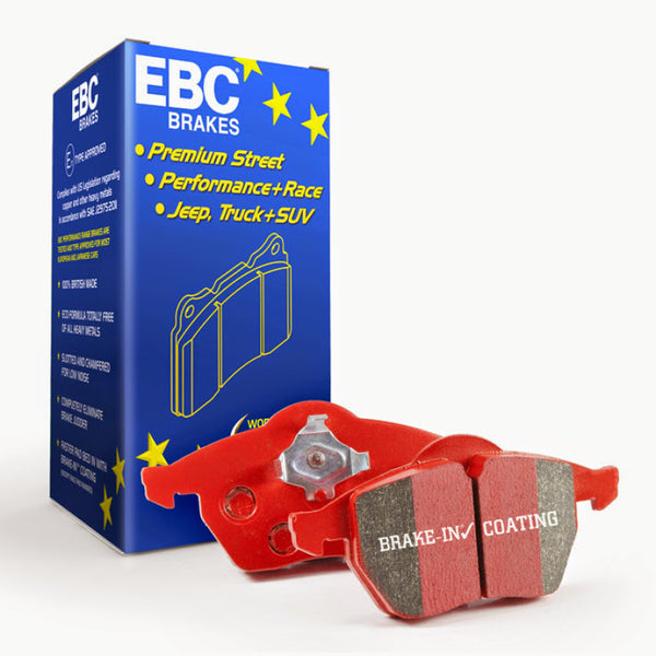 EBC Redstuff Front/Rear Brake Pads (Axle Set Only) - DP3612C for 1990-1998 Lamborghini Diablo - front view