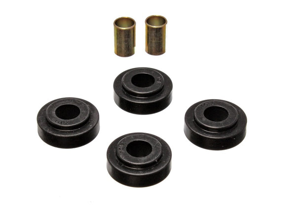 Energy Suspension 79-85 Mazda RX7 Black Front Strut Rod Bushing Set - 11.7101G for 1979-1985 Mazda RX 7 - front view