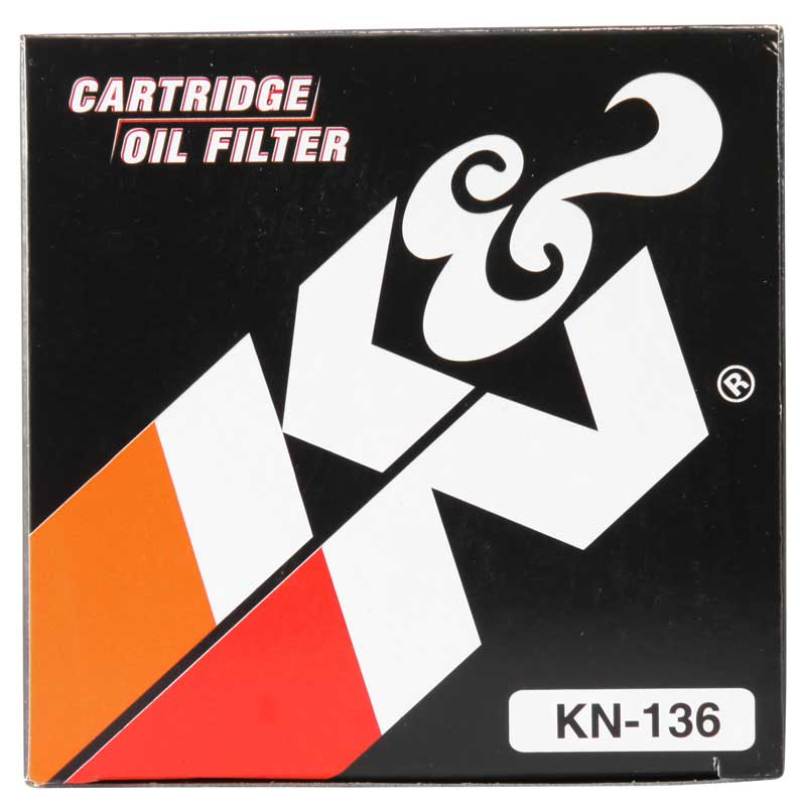 K&N Suzuki / Betamotor 2.375in OD x 1.25in H Oil Filter - KN-136