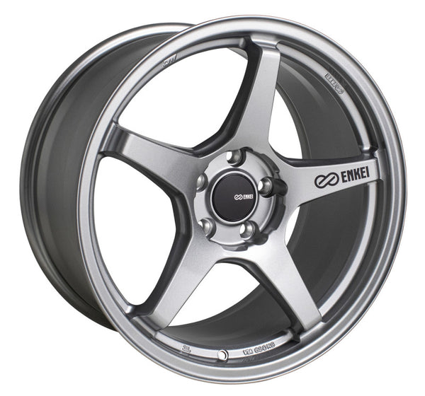 Enkei TS-5 17x8 5x114.3 40mm Offset 72.6mm Bore Storm Grey - 521-780-6540GR by Enkei