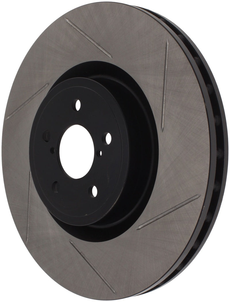 StopTech Power Slot 04 STi / 17+ GT86/BRZ with Brembo - Slotted Rotor - Front Left - 126.47019SL