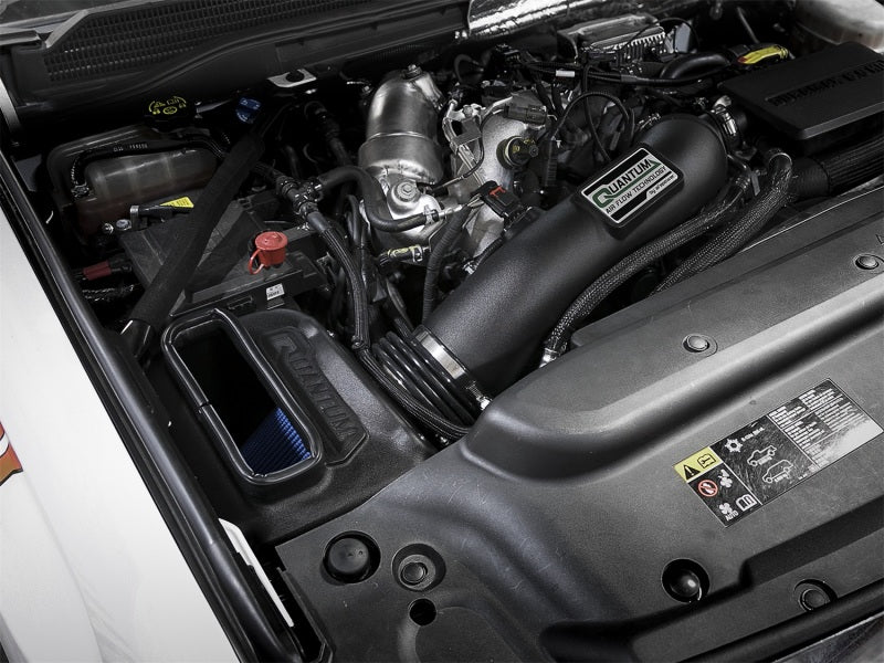 aFe Quantum Pro 5R Cold Air Intake System 17-18 GM/Chevy Duramax V6-6.6L L5P - Oiled - 53-10007R