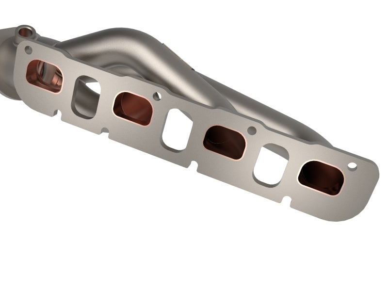 aFe Twisted Steel 2021+ Jeep Wrangler 392 JL 6.4L V8 Headers - Titanium Cerakote - 48-38031-T