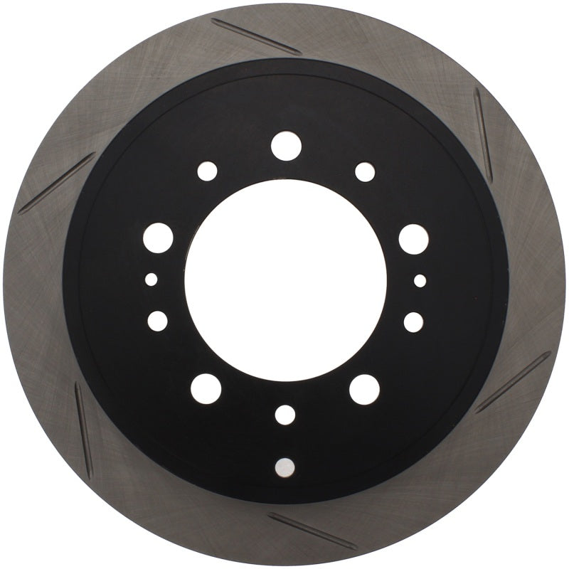 StopTech Power Slot 08-09 Lexus LX450/470/570 / 07-09 Toyota Tundra Slotted Left Rear Rotor - 126.44157SL for 2008-2022 Toyot
